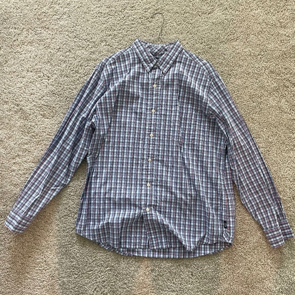 Men’s Chaps Long Sleeve Button Down Shirt, Size L - Picture 1 of 4
